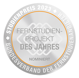 Unser „Design Sprint Coach” ist für den Studienpreis „Fernstudienprojekt des Jahres” nominiert! Jetzt anmelden und Teil des Erfolgs sein!